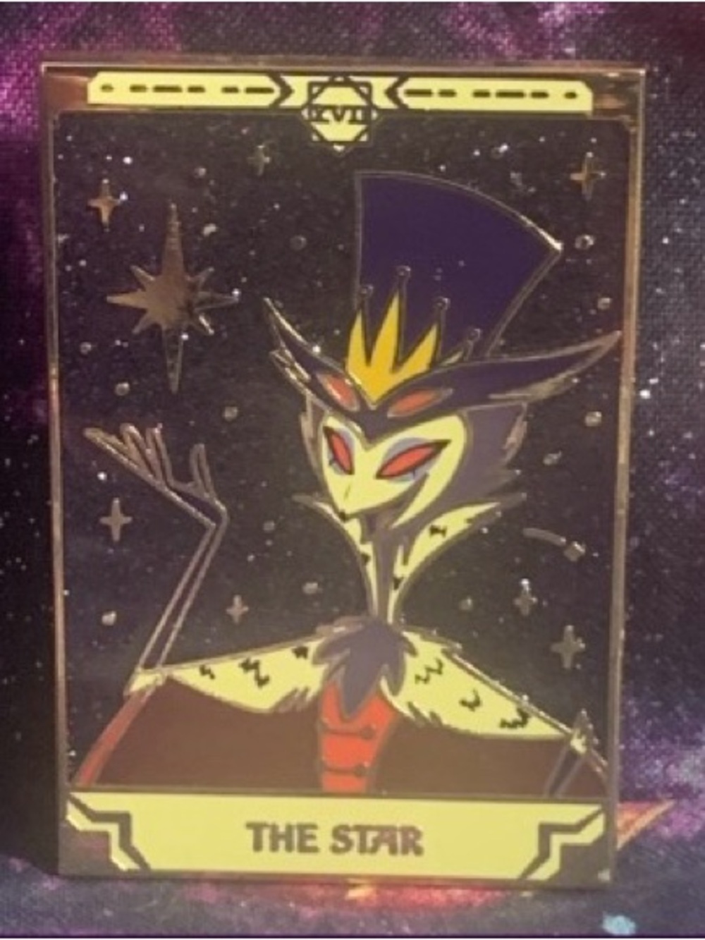Helluva Boss Stolas Tarot Pin